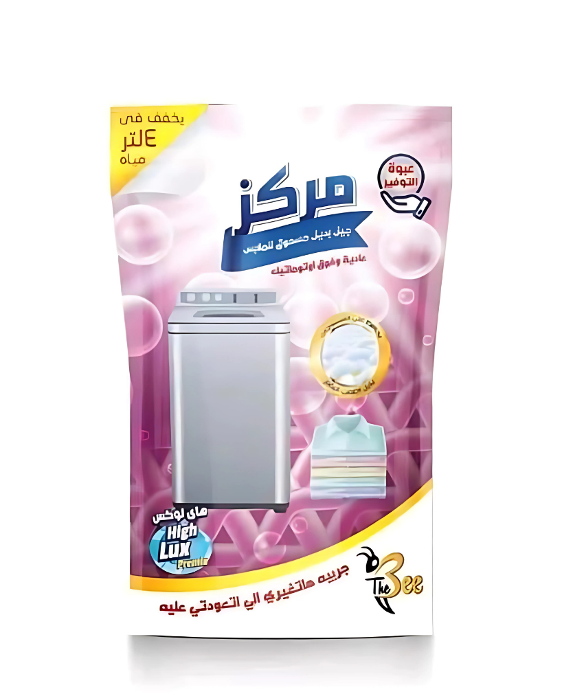 _صور منتجات موسكي مصر - 2025-08-17T195633.046 4 لتر جل مركز بديل مسحوق الغسالات العاديه والفوق اتوماتيك من هاى لوكس - الصورة 1