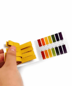 ⁦دفتر ورق بي اتش  80 ورقه ph1-14 paper test ph لقياس درجه الحموضه و القاعديه والمحايده يستخدم ف صناعه المنظفات والمعامل البحثيه والكيميائيه⁩ - الصورة ⁦3⁩