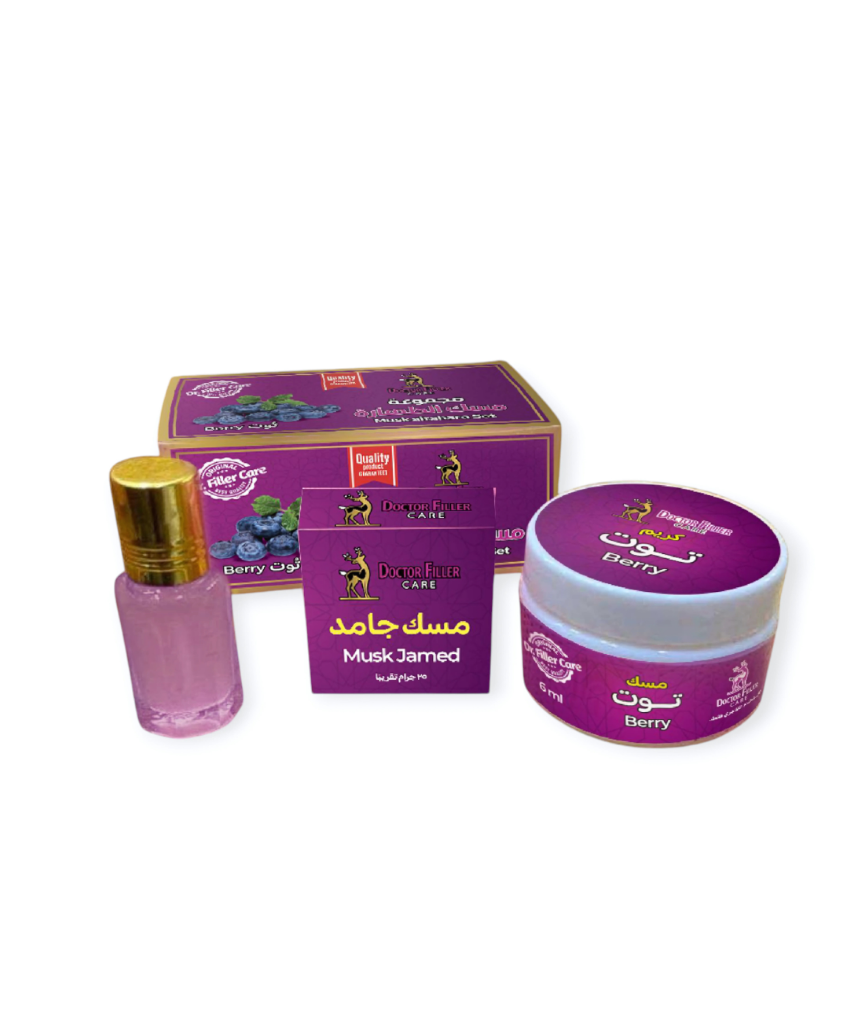 _صور منتجات موسكي مصر - 2025-08-19T225013.488 مجموعه مسك الطهاره 3*1بعطر مسك التوت البري الاصلي لتعطير وتنعيم الجسم والمناطق الحساسه من دكتور فيلر كير - الصورة 1