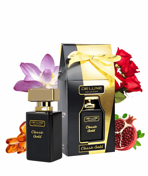 برفان و عطر كلاسيك جولد للنساء ثبات وفوحان ورائحه مميزه تدوم طويلا خالى من الكحول  50 مل من حامدى للعطور الامااتيه