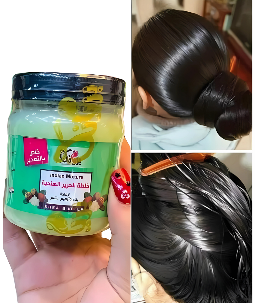 _صور منتجات موسكي مصر (63) كريم خلطه الحرير الهنديه بالكولاجين وزيت الارجان لترطيب وتنعيم وفرد واعاداه بناء ومنع تقصف وهيشان الشعر 250 مل من بريانكا - الصورة 1