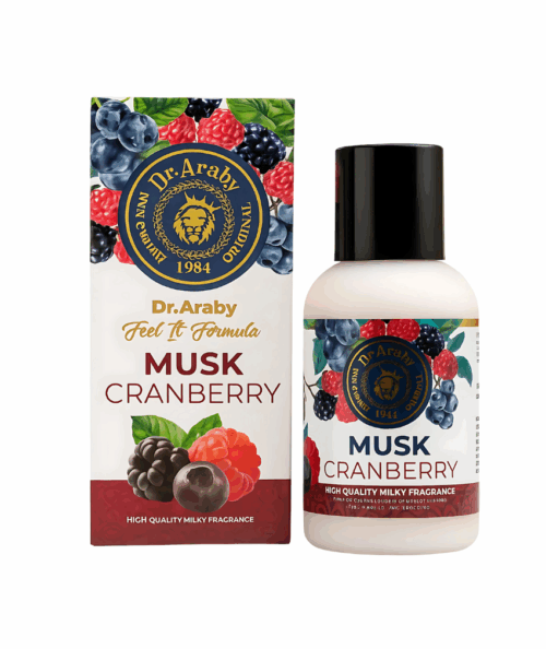 برفان حليبي للنساء بفيرمونات الانوثه والاثاره برائحه التوت البري للجسم والشعر ومنطقه البكيني ثبات وفوحان يدوم طويلا 135 مل من دكتور عربي