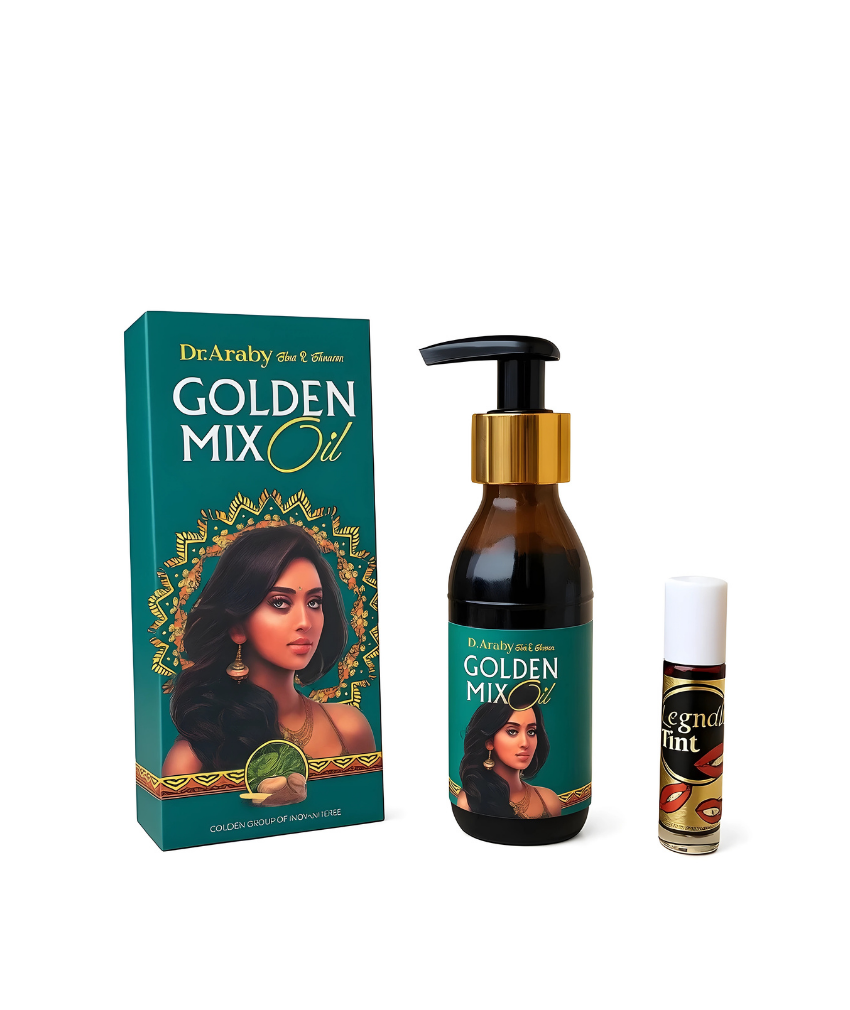 _صور منتجات موسكي مصر - 2025-09-04T234941.213 زيت جولدن ميكس الهندى لوقف تساقط الشعر وزياده كثافته وطوله ويعالج التلف والهيشان 100 مل من دكتور عربي - Image 1