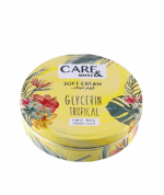 كريم سوفت بالجيلسرين لترطيب وتنعيم ونضاره الوجه والجسم واليدين برائحه وانتعاش الفواكه الاستوائيه مناسب لجميع انواع البشره 125 مل من كير اند مور