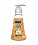 ⁦صابون سائل لليدين برائحة زهره الفانيليا يمنحك يدين نظيفة و رائحة منعشة و ترطيب ونعومة طبيعية  350مل من كير اند مور⁩ - الصورة ⁦2⁩