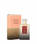 ⁦برفان عطر المسك الخوخ للنساء MUSK PEACH ثبات وفوحان ورائحه مميزه تدوم طويلا بدون كحول 30 مل من حامدى للعطور الاماراتيه⁩ - الصورة ⁦5⁩