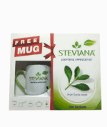 علبه 100 كيس سكر دايت ستيفيانا السعودي + مج هدية لتخسيس الوزن الزائد وخالي من الاسبارتام والسعرات الحراريه والمواد الحافظه وسريع الذوبان وآمن لمرضي السكر والقلب