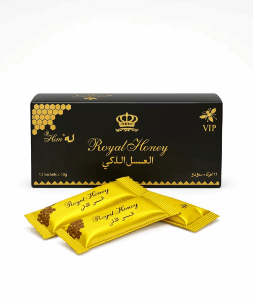 علبه 12 كيس العسل الملكي الماليزى الاصلي 100% VIP 12 كيس للانتصاب وتقوية الأداء و لتحسين القدره الجنسيه وزياده الرغبه وتقويه الصلابه عند الرجال