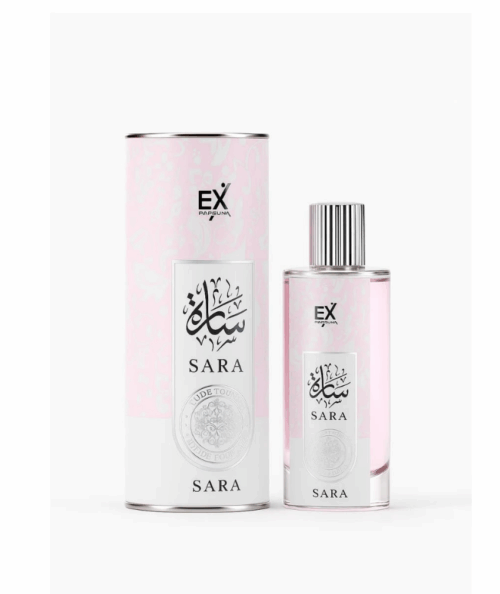 برفان وعطر ساره النسائي عطر ذات فوحان وتعتيق لفتره طويله ممزوج بروائح شرقيه مميزه 100 مل من شركه EX الاماراتى