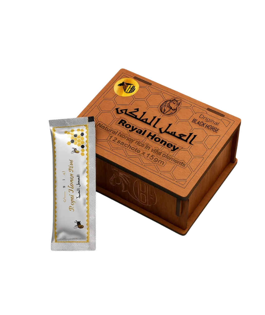_صور منتجات موسكي مصر - 2025-10-03T001641.921 علبه 12 كيس عسل ملكى اقوي منشط ومقوي للانتصاب وزياده الرغبه الجنسيه وعلاج ضعف الانتصاب وتحسين القدره الجنسيه للرجال ويقلل التعب بعد الجماع ويزيد السائل المنوي ومنشط للذاكره ويمنع الشيخوخه منroyal honey - الصورة 1