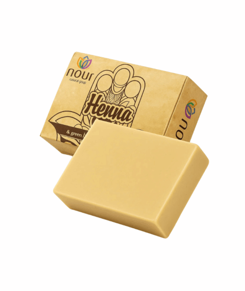 صابونه اعشاب الحنه الطبيعيه مفيده لمرونه الشعر وتحمى وتقوى فروة الراس وتعزز نضاره ونظافه البشره من نور 100جرام