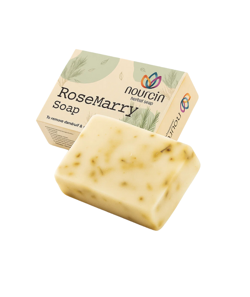 _صور منتجات موسكي مصر - 2025-10-04T013503.487 صابونه اعشاب الروزمارى الطبيعي لازاله القشره ومنع التساقط وترطيب الشعر من نور 100جرام - الصورة 1