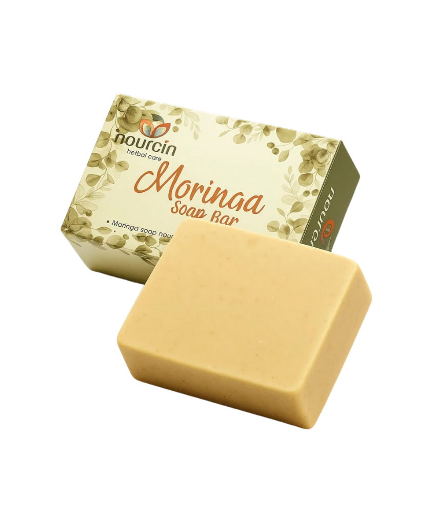 _صور منتجات موسكي مصر - 2025-10-04T020829.641 صابونه اعشاب المورينجا الطبيعي الغنى بالكولاجين يجعل البشره ناعمه ومرنه من نور 100جرام - الصورة 1