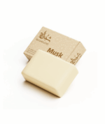 صابونه طبيعي مسك الطهاره منعم ومطهر المناطق الحساسه ومزيل الروائح الكريهة 100 جرام من شهر زاد