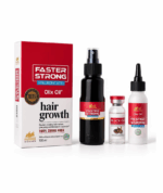 سيرم فاستر سترونج بحمض الهيالورونيك لمنع التساقط ويساعد ع انبات وتكثيف وملء فراغات الشعر ف وقت قصير ويقويه ويحميه من التلف 100 ملfaster strong hair growth red oilex oil