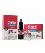 مجموعه فاستر سترونج لعلاج تساقط الشعر وملء الفراغات وعلاج الثعلبه وتقويته الشعر من الجذور حتى الأطراف من اوليكس اويل oliex oil