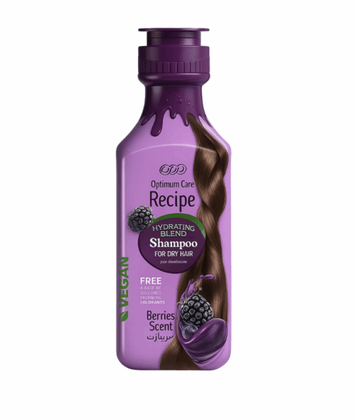 شامبو إيڤـا برائحة التوت لترطيب عميق للشعروتغذيته واستعادة توازن الرطوبة للشعر الجاف برائحة التوت المنعشة 350 مل