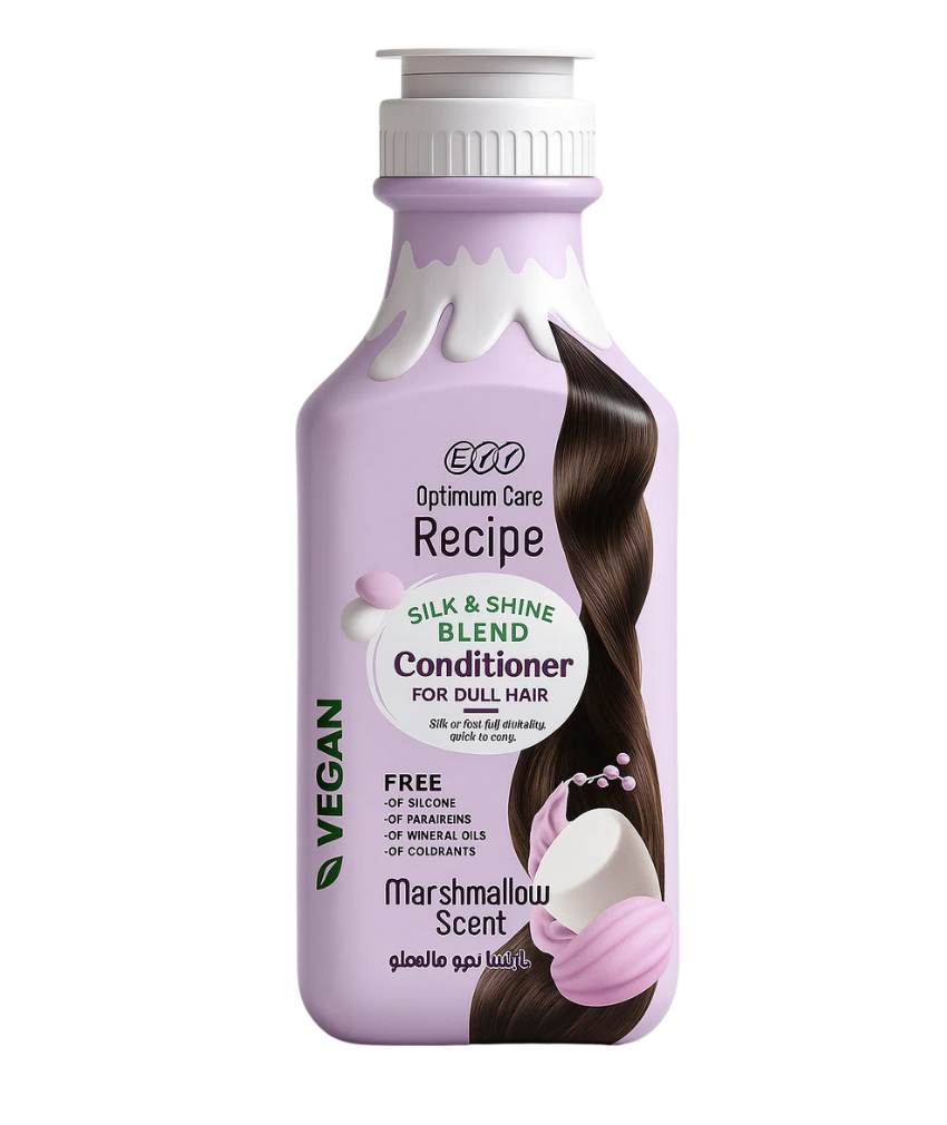 _صور منتجات موسكي مصر - 2025-10-04T235346.255 بلسم إيڤـا برائحة المارشيملو يساعد على تعزيز اللمعان وترويض التجعد وتوفير لمسة نهائية لامعة برائحة المارشميلو السكرية 350 مل - الصورة 1