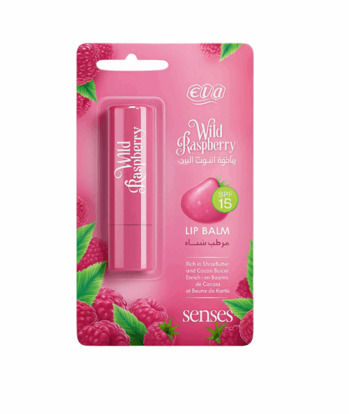 مرطب شفاه ايفا بنكهه التوت البري ترطيب وتنعيم ولمعان طويل الامد للشفاه الجافه والمتشققه