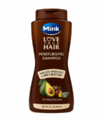 شامبو بالأفوكادو والجوجوبا وزبدة الشيا مينك  يجعل الشعر أكثر لمعانًا ونعومة وسهولة في التصفيف. 700 مل