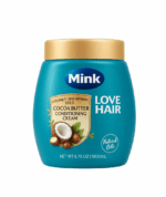 حمام كريم  الشعر بجوز الهند والمكاديميا وزبدة الكاكاو  يرطب الشعر الجاف بفعالية عالية ويعيد إليه المرونة والحيوية. 500 مل مينك