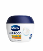 كريم شعر هير فود يغذى وينعم ويمنع تساقط الشعر بزيت المينك يمنح الشعر ملمسًا ناعمًا وسهل التصفيف 350 مل