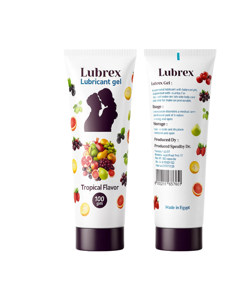 _صور منتجات موسكي مصر - 2025-10-07T162536.987 جل مزلق حميمي للجماع بالفواكهه الاستوائيه والزيوت الطبيعية لإحساس والشعور بالمتعة والراحه اثناء العلاقه مع رفيقك بدون احتكاك والم 100 جرام من لوبريكس lubrex - الصورة 1