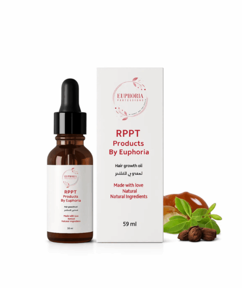 زيت نمو الشعر السحري Rppt بخلاصه زيوت طبيعيه 100% لزياده نمو الشعر ووقف تساقطه وملء الفراغات وتطويله وتكثيفه ومناسب لشعر الذقن والحواجب59 مل من rppt