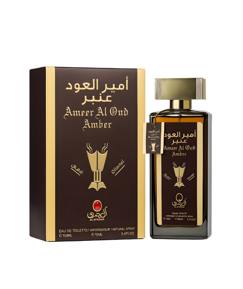 _صور منتجات موسكي مصر - 2025-10-08T004333.872 برفان امير العود عنبر الرجالى عطور ذات ثبات وفواحان وتعتيق لفتره طويله ممزوجه بروائح العود 100 مل من شركه العقيق الاماراتى - الصورة 1