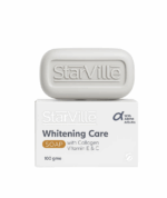 صابونه ستار فيل لتفتيح وتوحيد لون البشره بخلاصه العرقسوس وفيتامين e و c وعلاج البقع الداكنه والتصبغات 100 جرام من starville soap whitening care