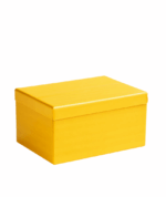 بوكس فلين حراري / مغلف اصفر – صندوق ثلج لحفظ الايس كريم 10 لتر – الحجم (طول 50 سم * عرض 35 سم * ارتفاع 22 سم)