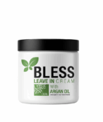 كريم ليف ان تصفيف الشعر الكيرلي بليس BLESS بزيت الارجان لترطيب وتنعيم ولمعان الشعر الجاف والمجعد 450 جرام من BLESS CREAM
