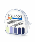 رول ورق قياس نسبه الكلور الحر ف محاليل التعقيم و السوائل ومطهرات الكلور Hydrion (CM-240) Chlorine Dispenser 10 - 200 ppm منشأ امريكي