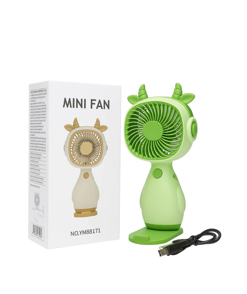 _صور منتجات موسكي مصر - 2025-10-11T195925.617 مروحة ميني صغيرة ومحمولة باليد مع بطارية مدمجة قابلة لاعادة الشحن usb بها 1 سرعه mini fan مناسب في الصيف للمكاتب والسفر و جلسات المكياج و الرحلات والتنقل - الصورة 1