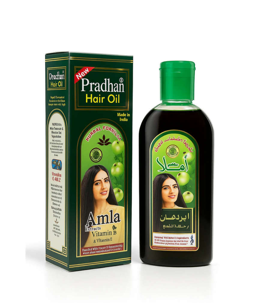 _صور منتجات موسكي مصر - 2025-10-12T002816.663 زيت شعر بردهان املا الهندي الاصلي الغني بفيتامين A , B , C والزيوت الطبيعيه لترطيب ولمعان وتنعيم الشعر من الجذور للأطراف ومنع التساقط وتكثيفه 200 مل - Image 1