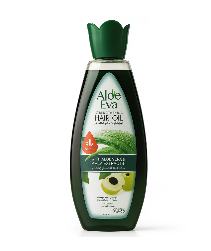 _صور منتجات موسكي مصر - 2025-10-12T005642.745 زيت ايفا مقوي للشعر بخلاصه الصبار وزيت الاملا لتقويه الشعر من الجذور حتى الاطراف ويمنحه نعومه وطول ونمو اسرع مناسب للشعر الضعيف 255مل من الو ايفا - الصورة 1