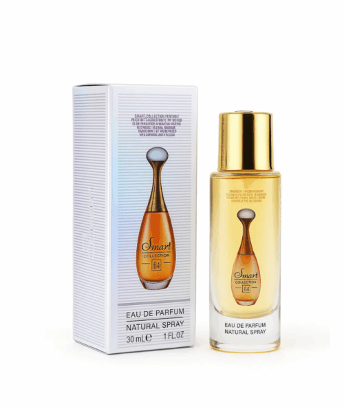 برفان و عطر سمارت كولكشن الاماراتى للنساء كود رقم 64 مستوحى من عطر جادور ثبات وفوحان ورائحه مميزه تدوم طويلا 30 مل من سمارت كولكشن الامارتيه للعطور