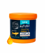 حمام كريم زيت السمك اوميجا 3 غني بالكولاجين لزياده نمو الشعر ومنع التقصف وتغذيه وتقويه وتنعيم الشعر 750جرام من نتائج الطبيعه