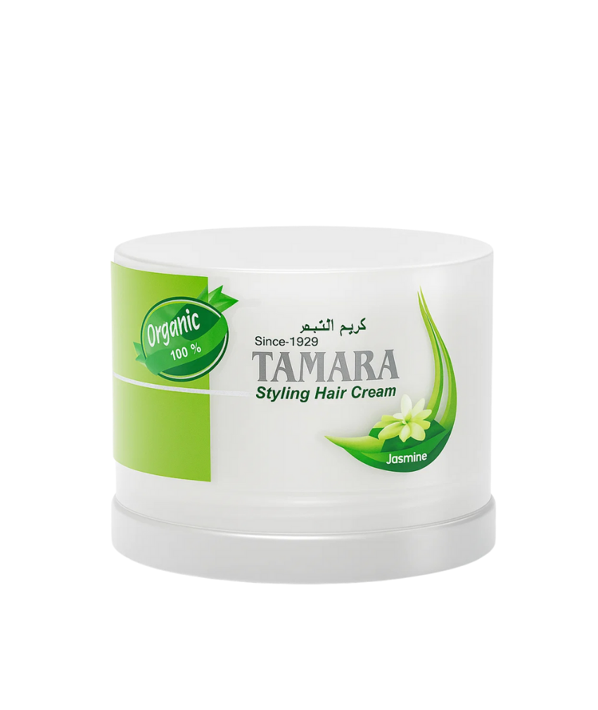 _صور منتجات موسكي مصر - 2025-10-12T161515.949 كريم شعر برائحه الياسمين لتصفيف ولمعان ومنع تقصف وتشابك الشعر 200جرام من تمارا - Image 1